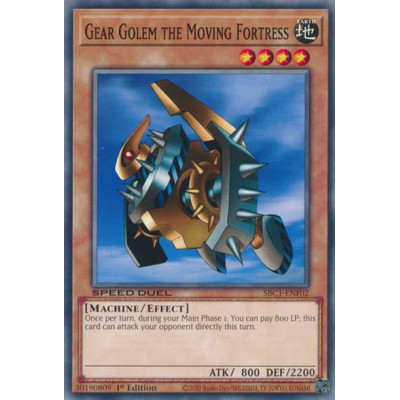 Gear Golem the Moving Fortress - SBC1-ENF02