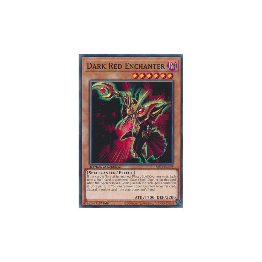 Dark Red Enchanter - SBC1-ENF05
