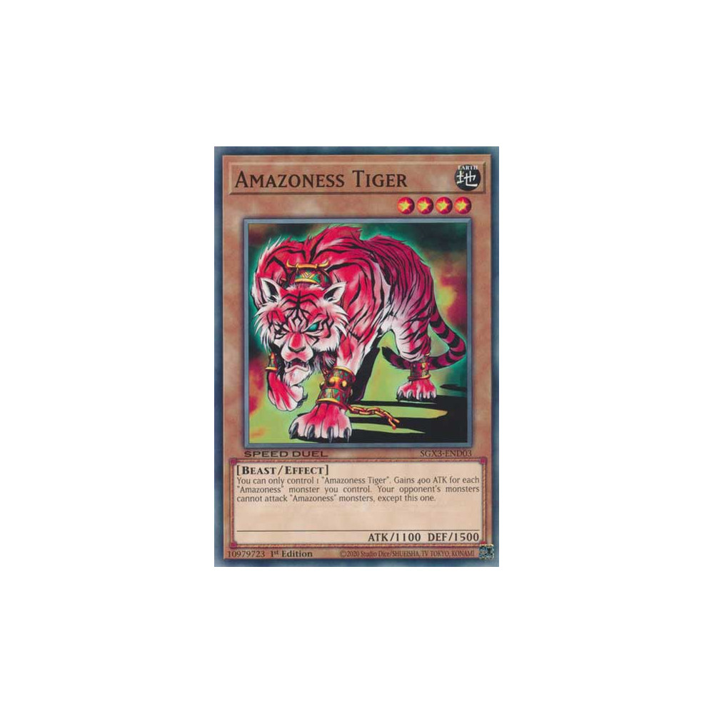 Amazoness Tiger - SGX3-END03