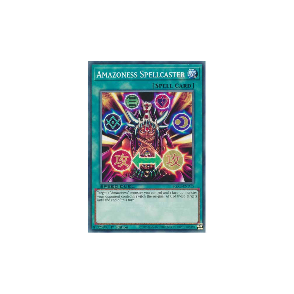 Amazoness Spellcaster - SGX3-END15