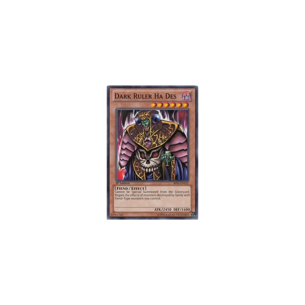 Dark Ruler Ha Des - LOD-001 - Versão Asiatica