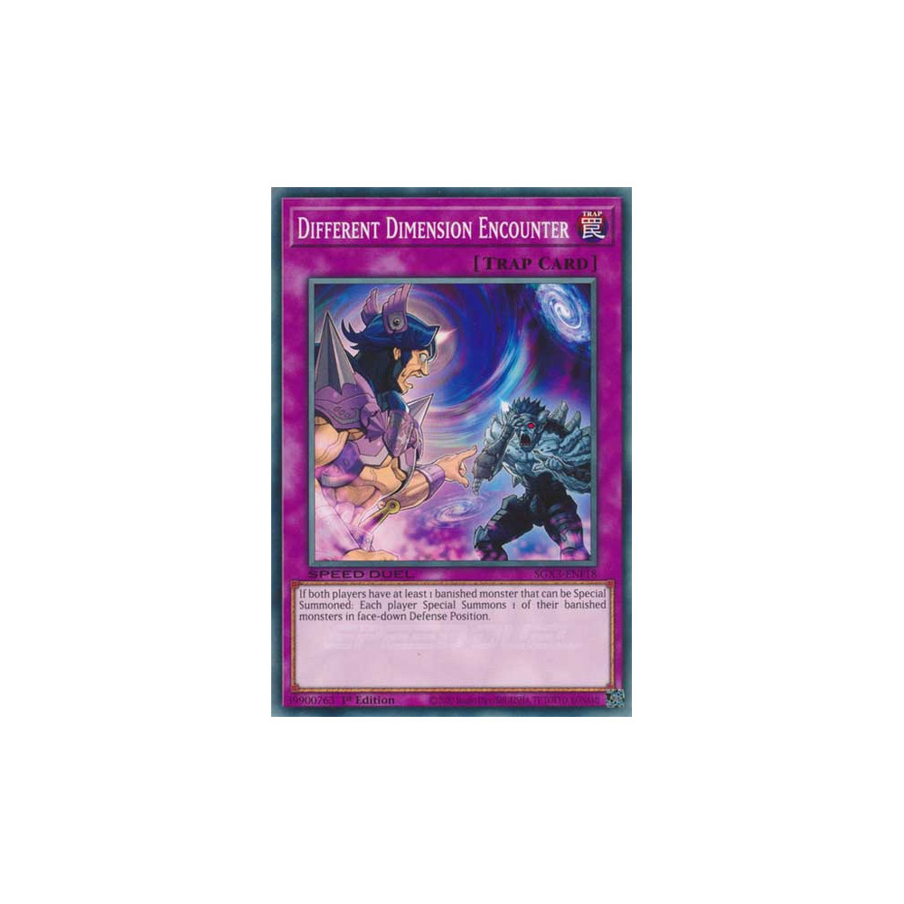 Different Dimension Encounter - SGX3-ENF18