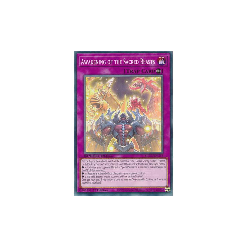 Awakening of the Sacred Beasts - SGX3-ENG15