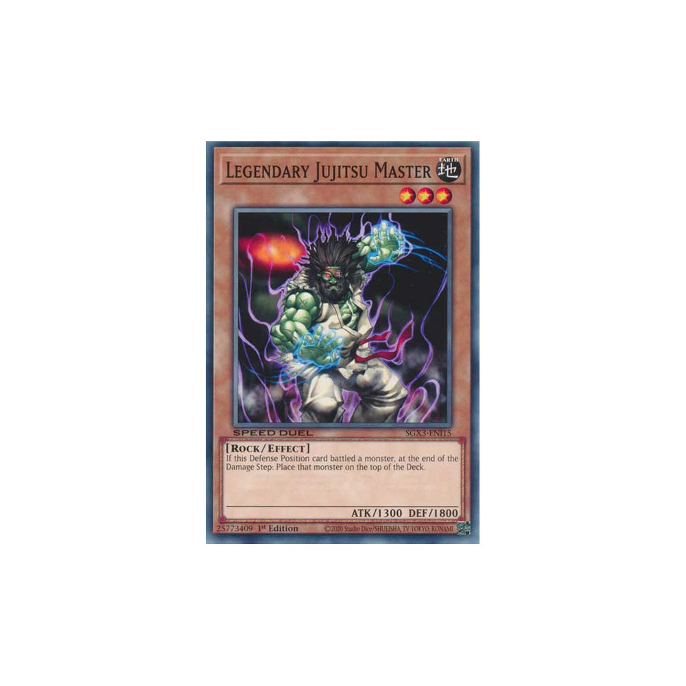 Legendary Jujitsu Master - SGX3-ENI15