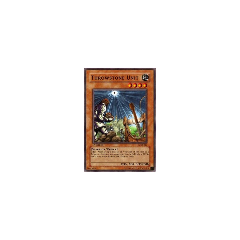 Throwstone Unit - LOD-017 - Nova
