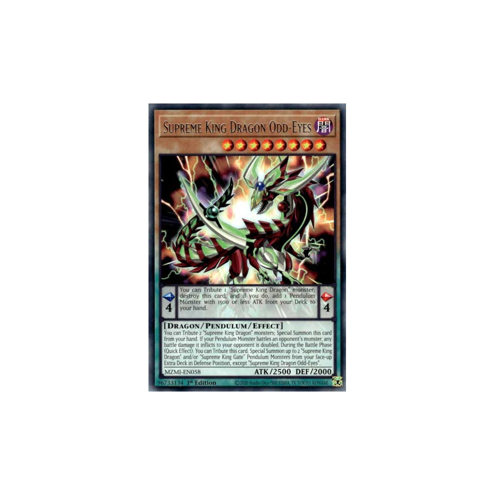 Supreme King Dragon Odd-Eyes - MZMI-EN058