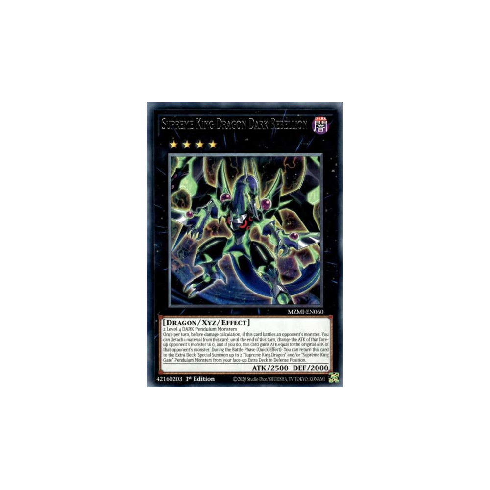 Supreme King Dragon Dark Rebellion - MZMI-EN060