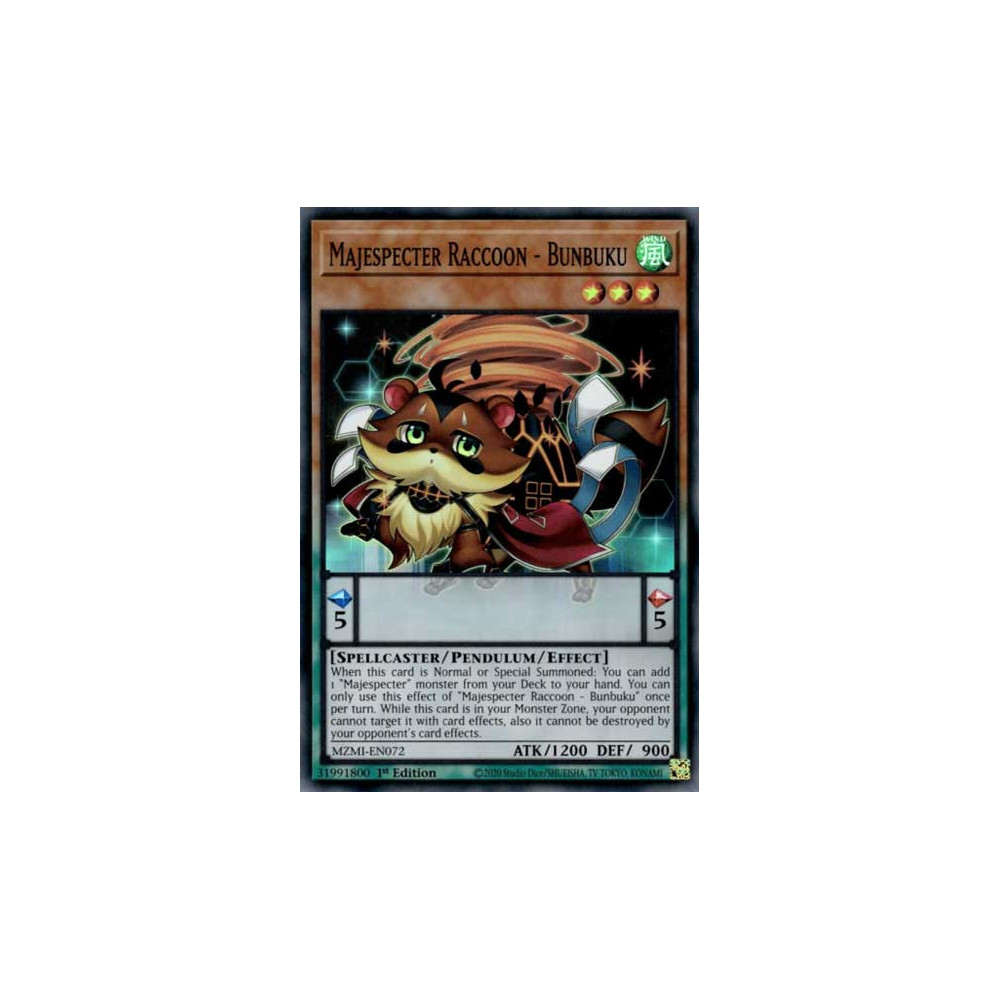 Majespecter Raccoon - Bunbuku - MZMI-EN072