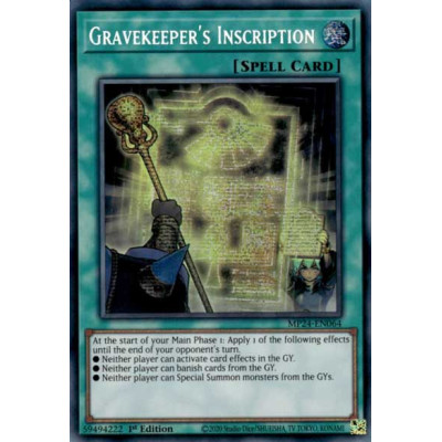 Gravekeeper's Inscription - MP24-EN064