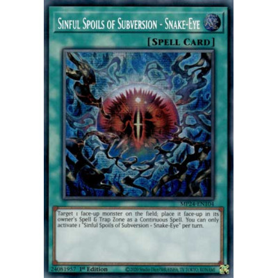 Sinful Spoils of Subversion - Snake-Eye - MP24-EN104