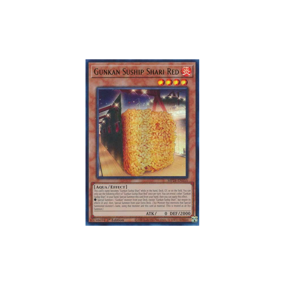 Gunkan Suship Shari Red - MP24-EN155