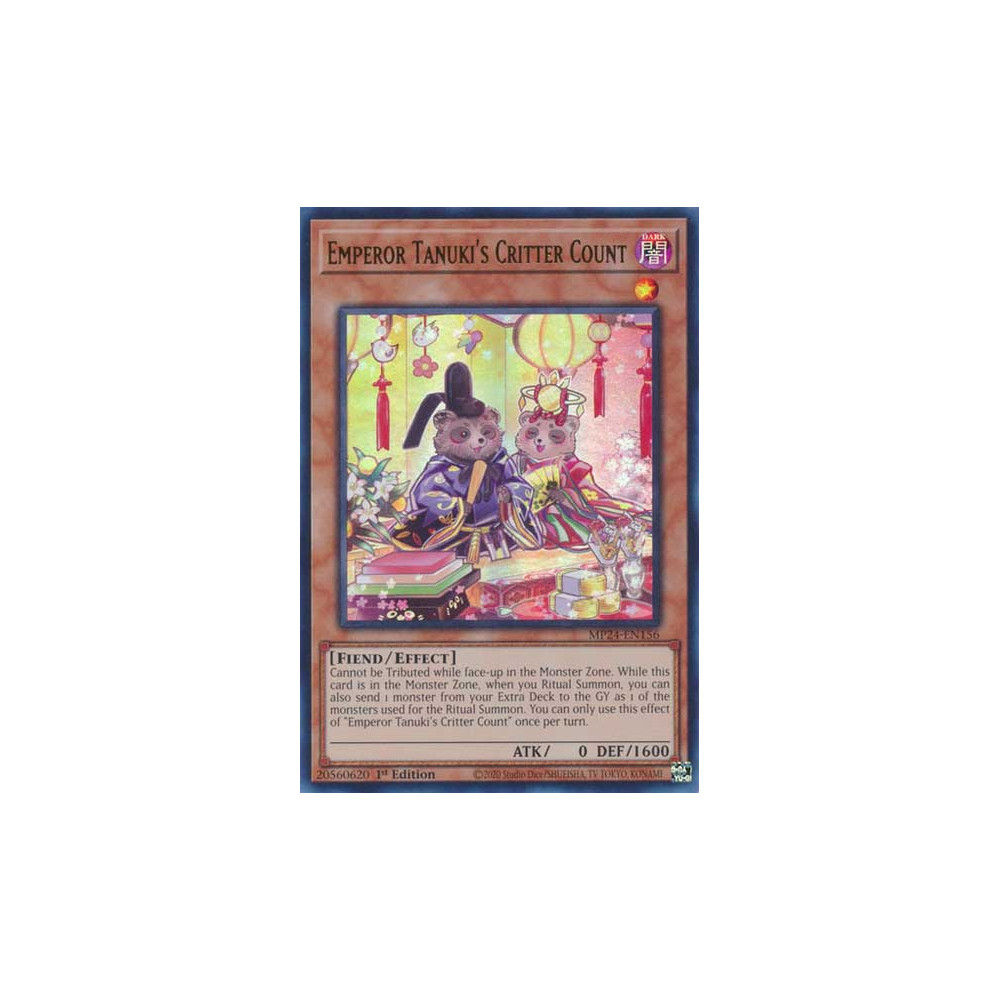 Emperor Tanuki's Critter Count - MP24-EN156