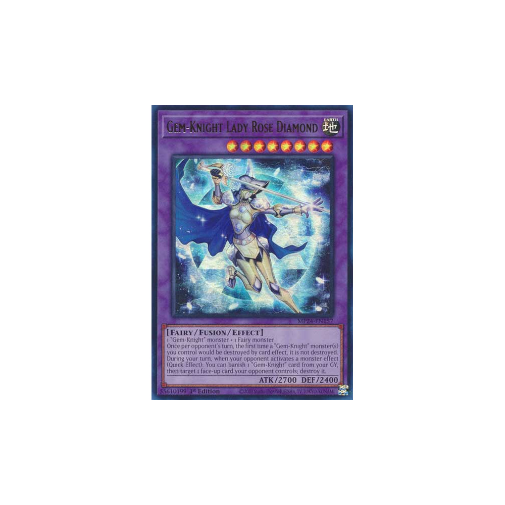 Gem-Knight Lady Rose Diamond - MP24-EN157