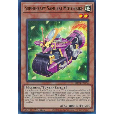Superheavy Samurai Motorbike - MP24-EN186