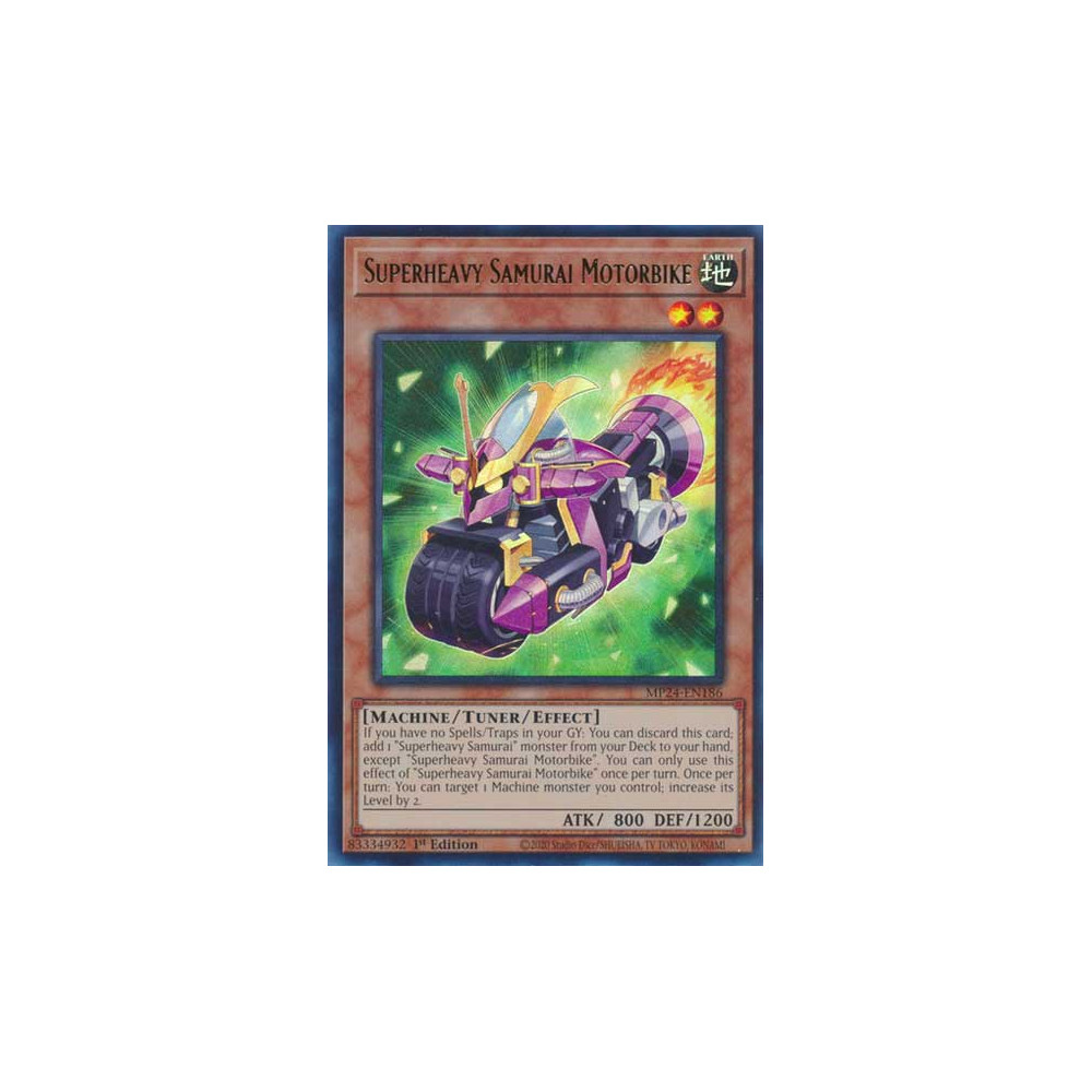 Superheavy Samurai Motorbike - MP24-EN186