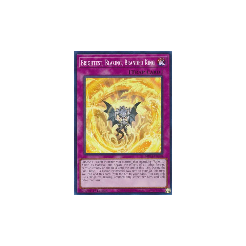 Brightest, Blazing, Branded King - MP24-EN350