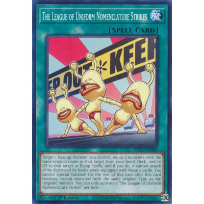 The League of Uniform Nomenclature Strikes - INFO-EN086