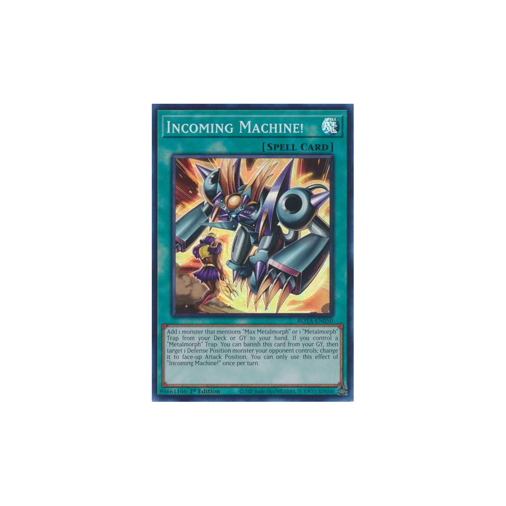 Incoming Machine - ROTA-EN050
