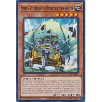 Supply Soldier of the Indestructible Insects - ROTA-EN081