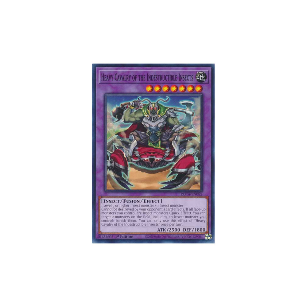 Heavy Cavalry of the Indestructible Insects - ROTA-EN082