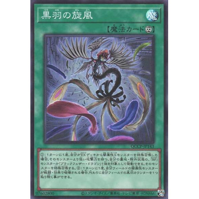Black Feather Whirlwind - QCCP-JP143 - Super Rare