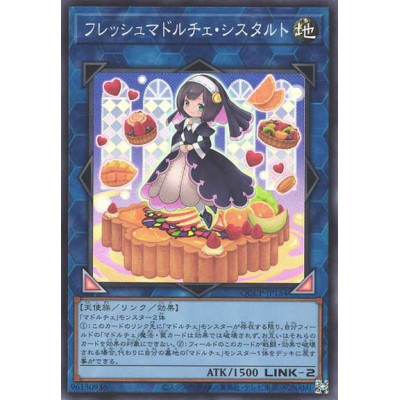 Madolche Fresh Sistart - QCCP-JP154 - Super Rare - Nova