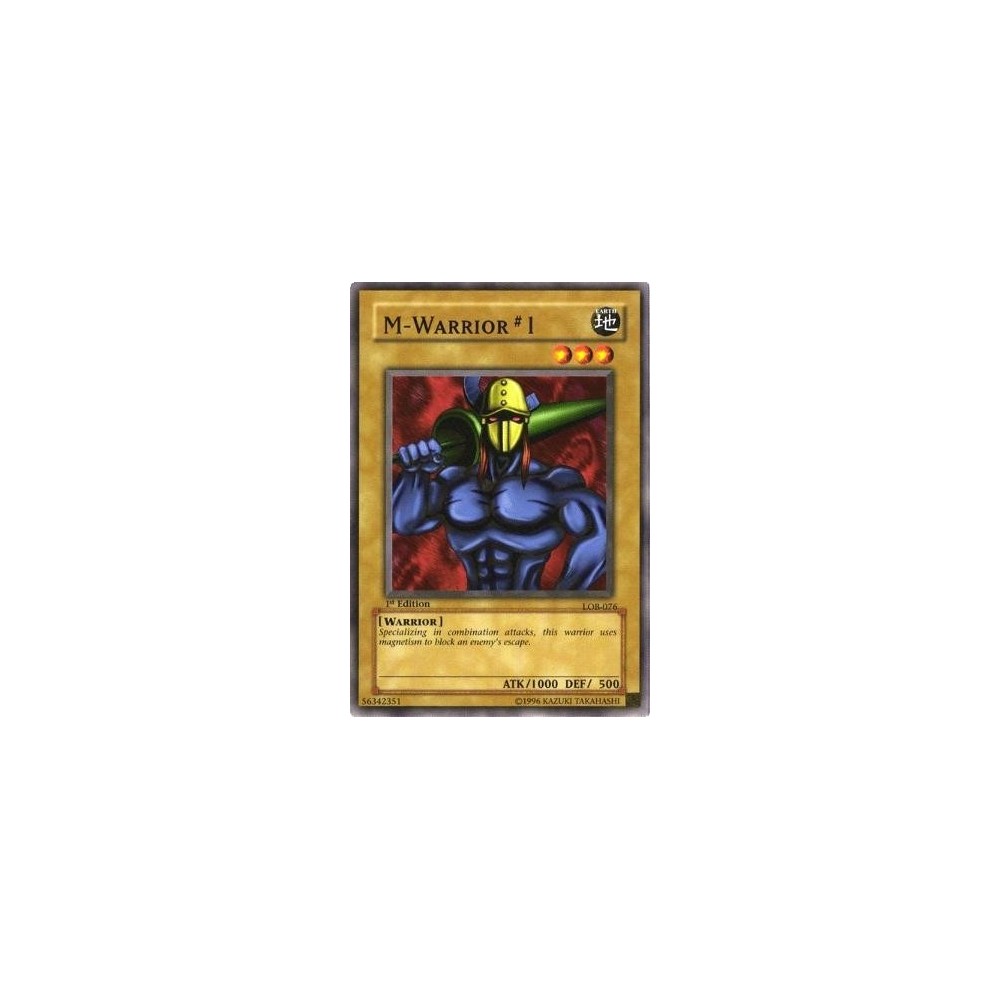 M-Warrior 1 - LOB-076 - Nova