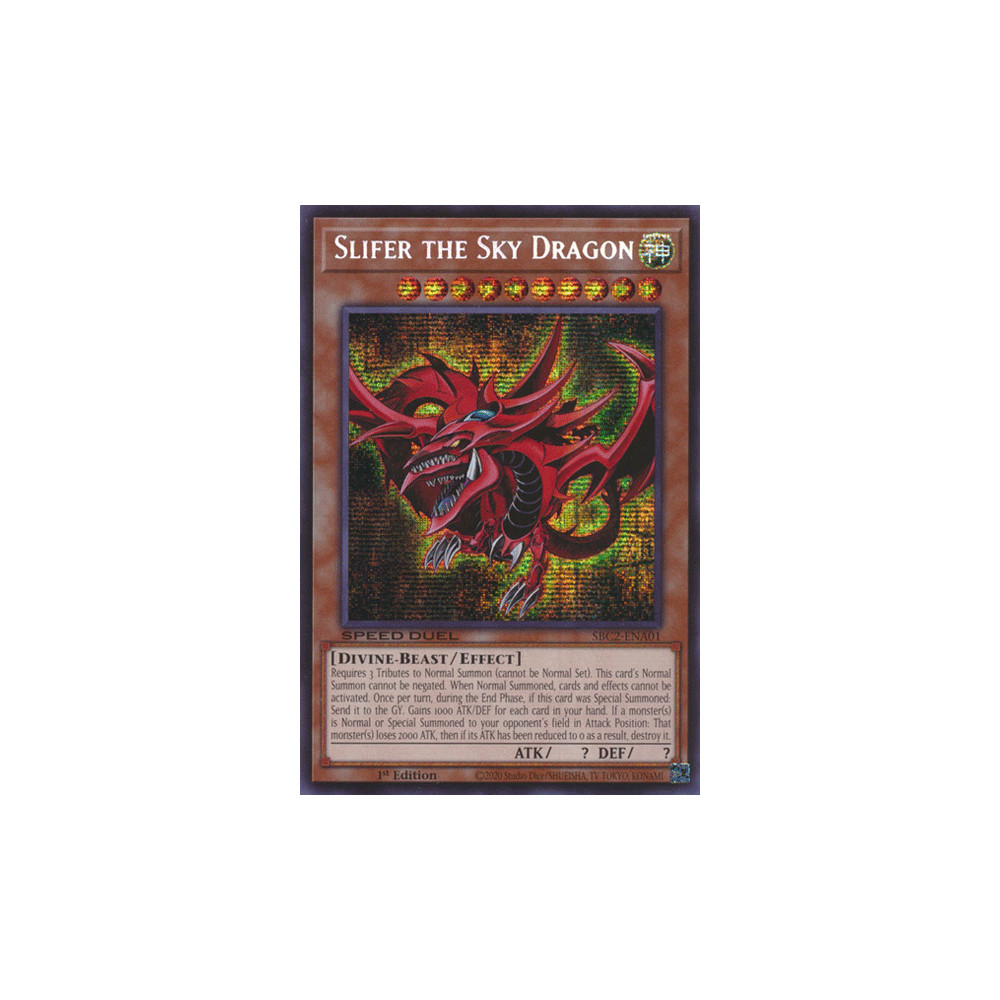 Slifer the Sky Dragon - SBC2-ENA01 - Nova