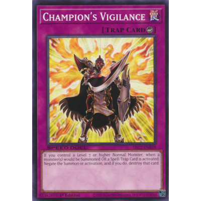 Champion's Vigilance - SBC2-ENB19 - Usada