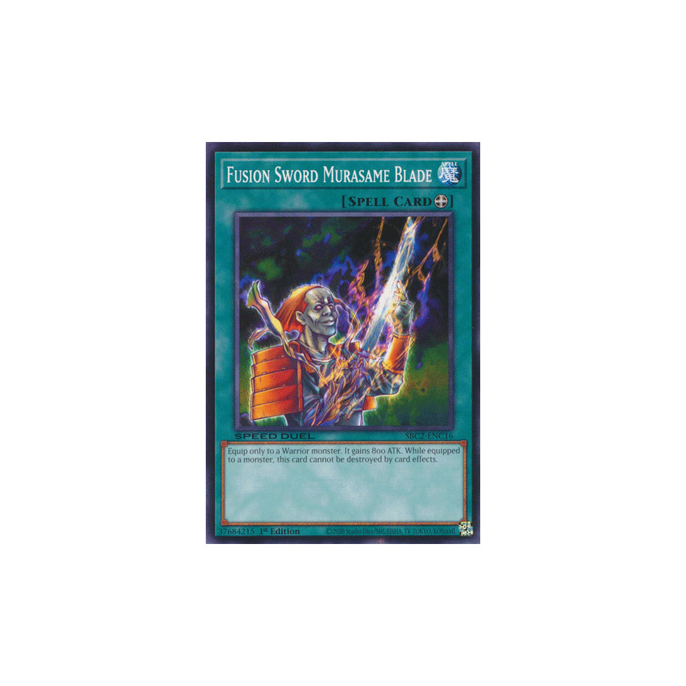 Fusion Sword Murasame Blade - SBC2-ENC16