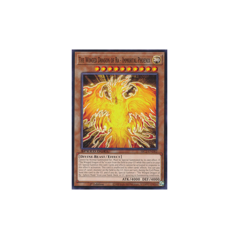 The Winged Dragon of Ra - Immortal Phoenix - SBC2-END02 - Common