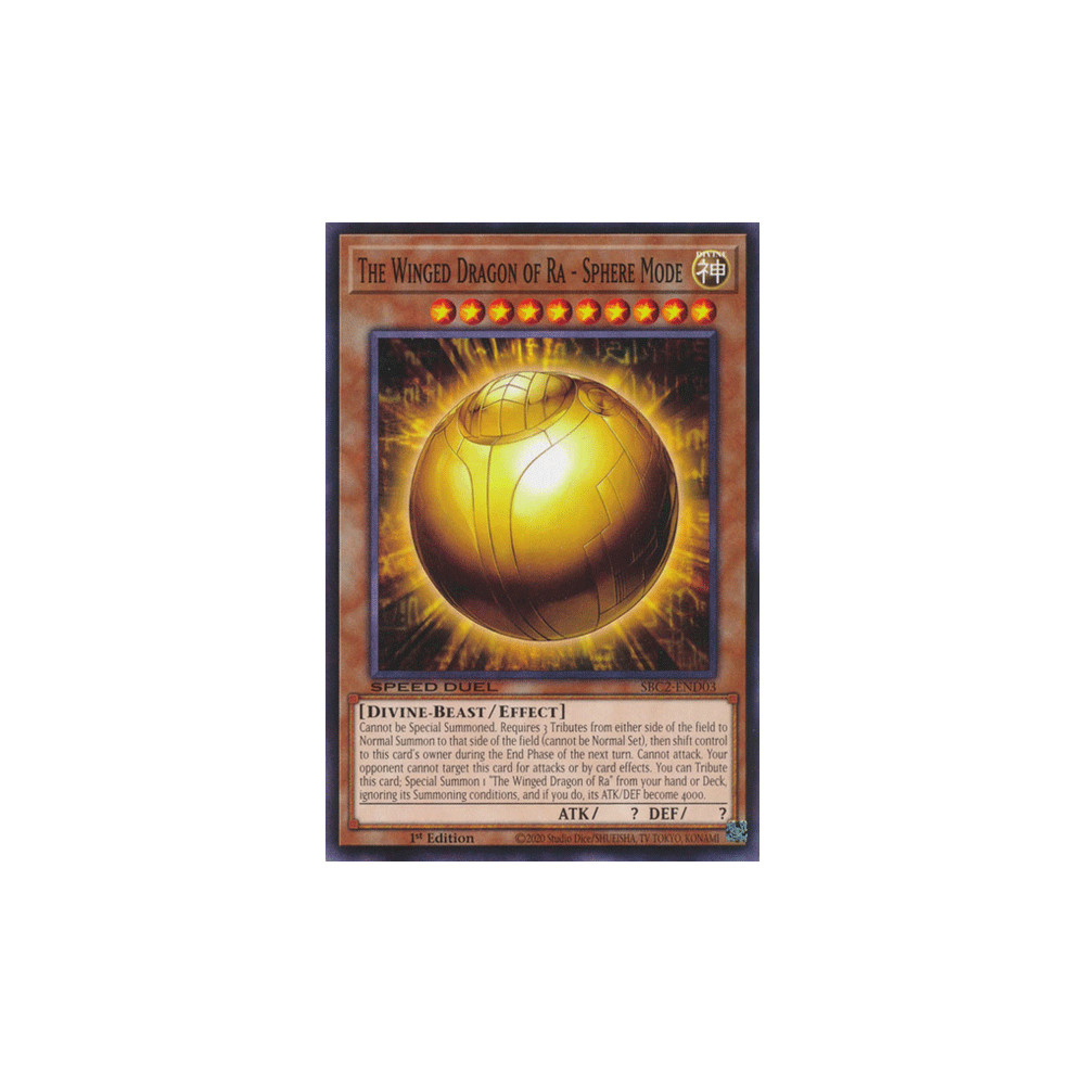The Winged Dragon of Ra - Sphere Mode - SBC2-END03 - Common