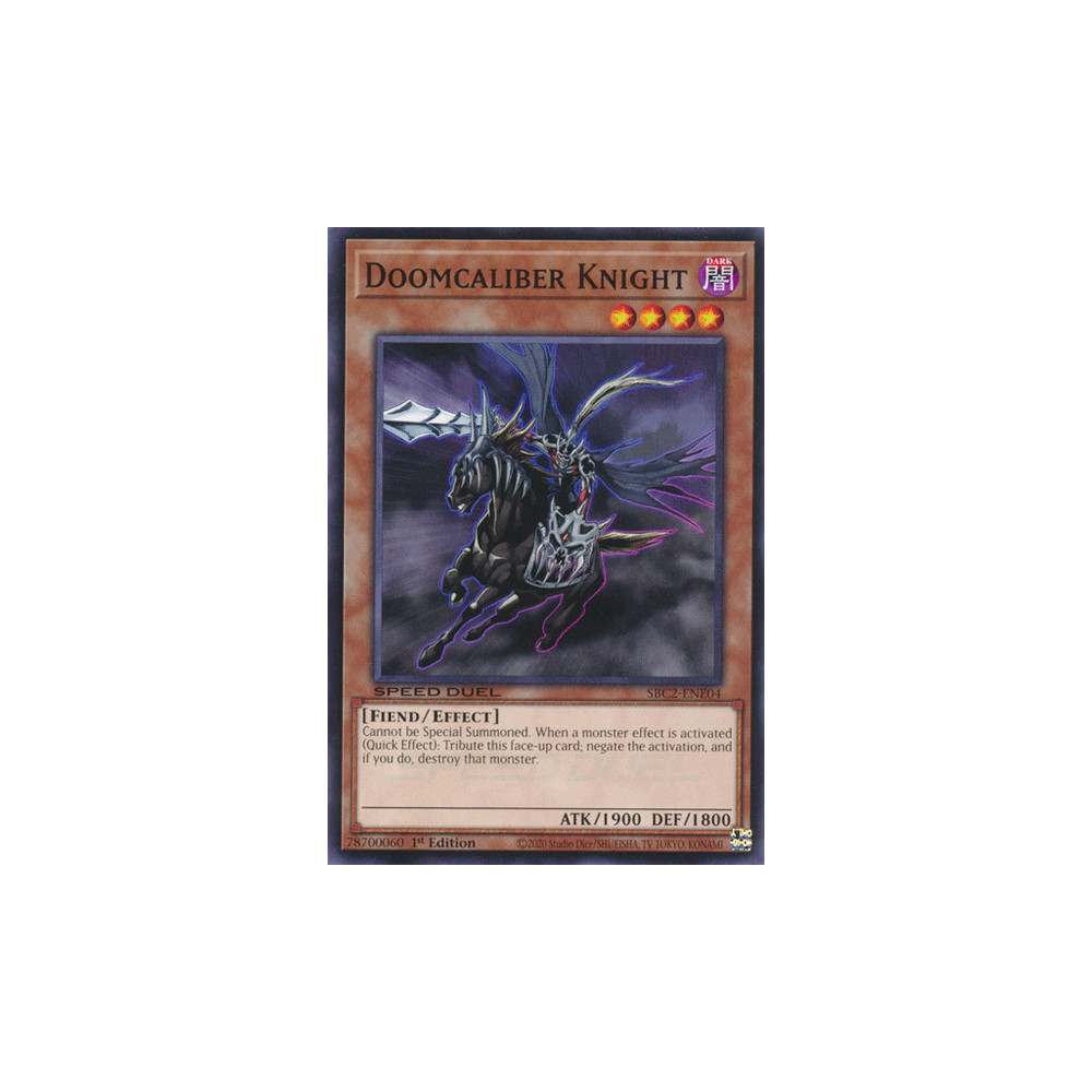 Doomcaliber Knight - SBC2-ENE04