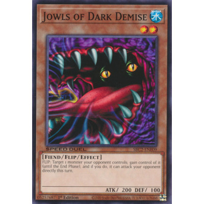 Jowls of Dark Demise - SBC2-ENE09