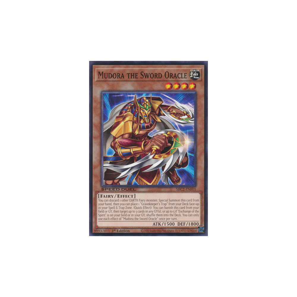 Mudora the Sword Oracle - SBC2-ENF01