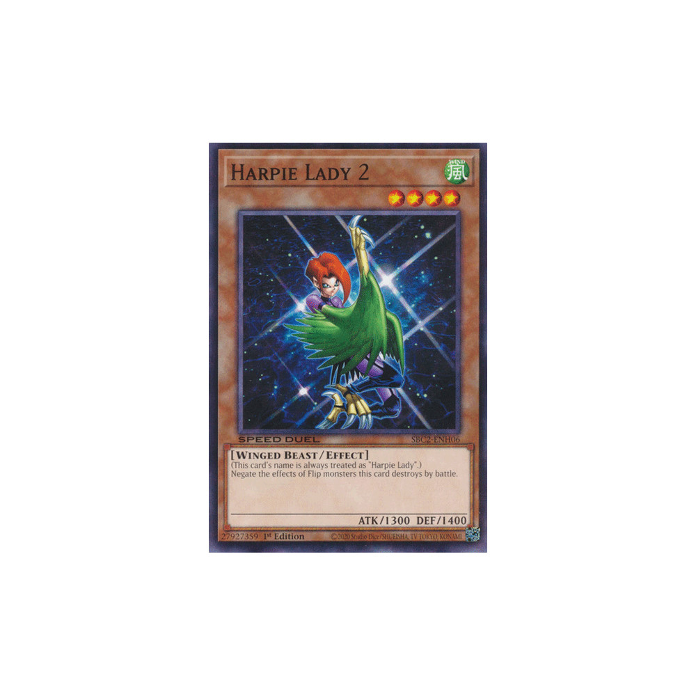 Harpie Lady 2 - SBC2-ENH06