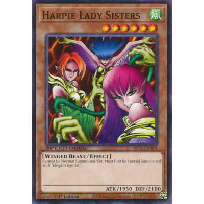Harpie Lady Sisters - SBC2-ENH08