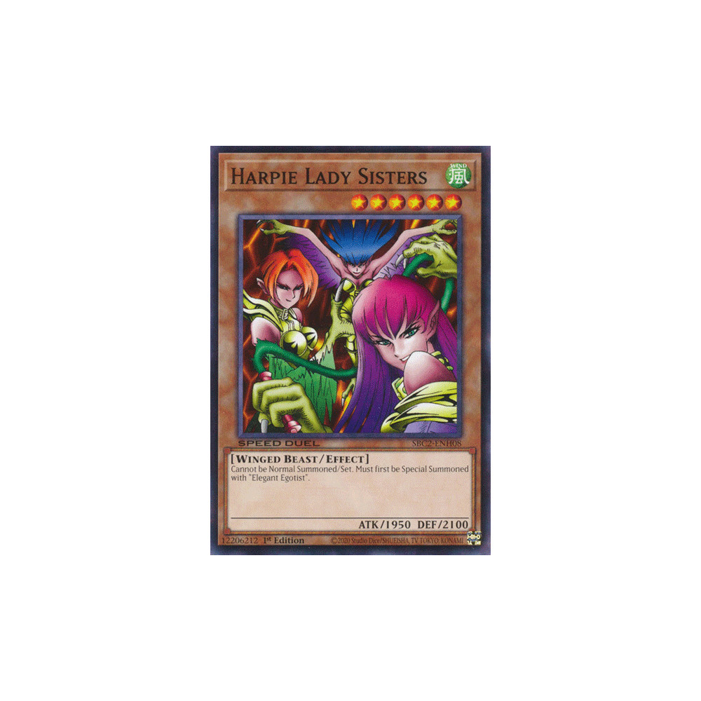 Harpie Lady Sisters - SBC2-ENH08