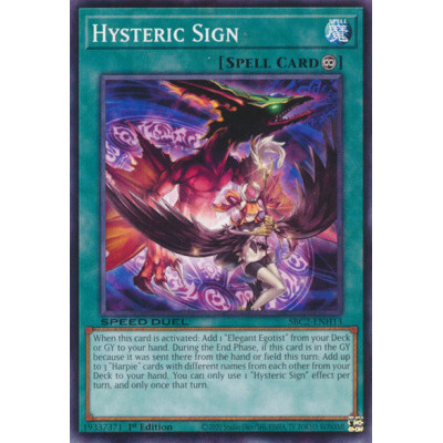 Hysteric Sign - SBC2-ENH13