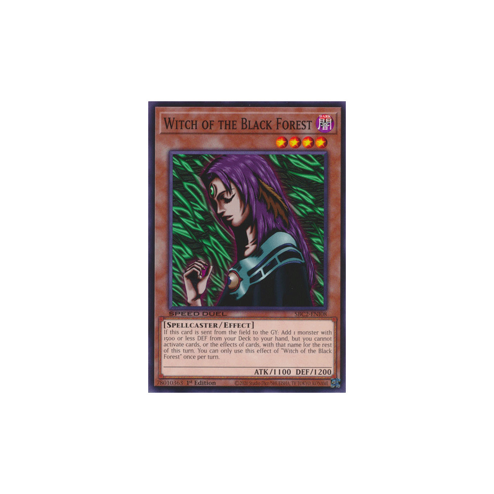 Witch of the Black Forest - SBC2-ENI08