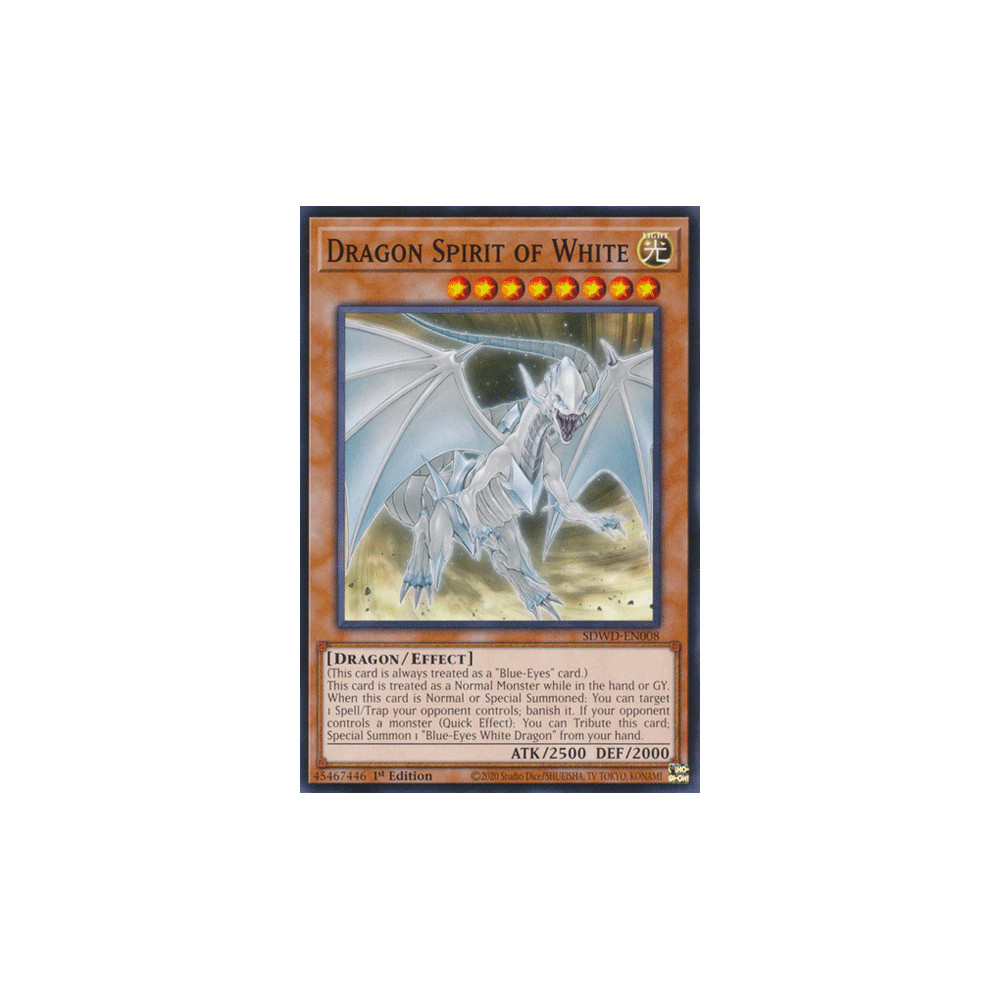 Dragon Spirit of White - SDWD-EN008
