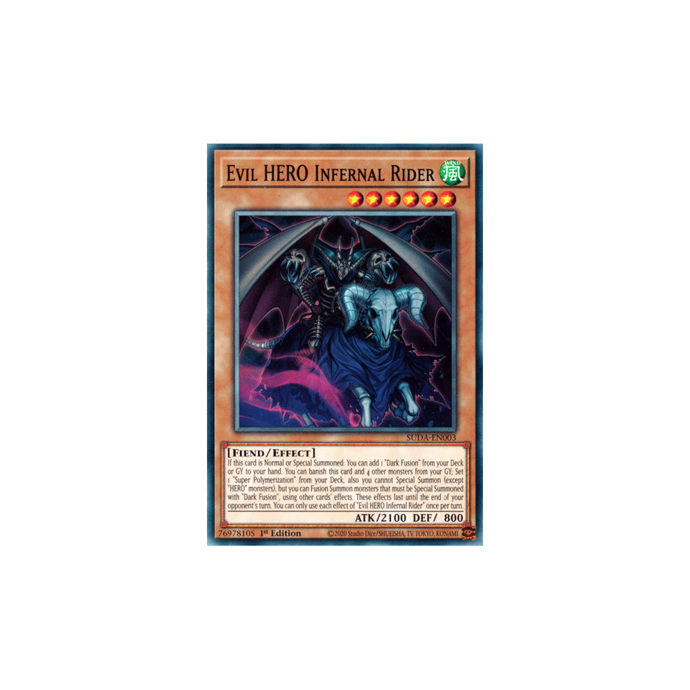 Evil HERO Infernal Rider - SUDA-EN003