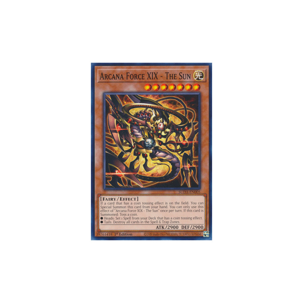 Arcana Force XIX - The Sun - SUDA-EN005