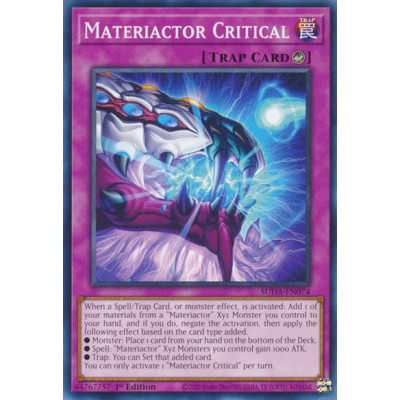 Materiactor Critical - SUDA-EN074