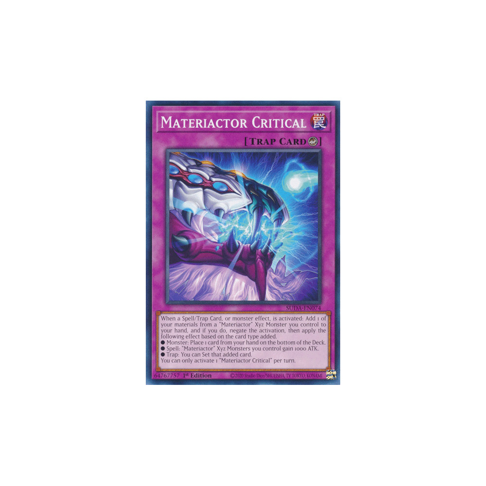 Materiactor Critical - SUDA-EN074