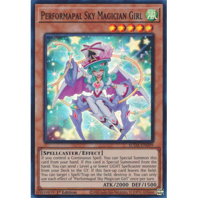 Performapal Sky Magician Girl - SUDA-EN099