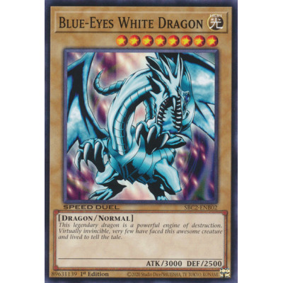 Blue-Eyes White Dragon - SBC2-ENB02 - Secret Rare - Nova