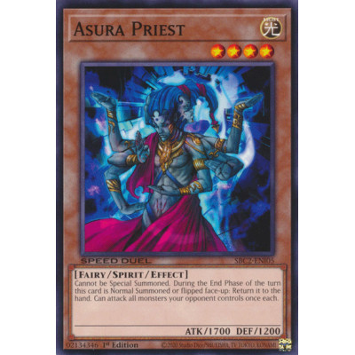 Asura Priest - SBC2-ENI05 - Secret Rare