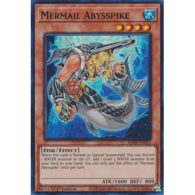 Mermail Abysspike - RA04-EN012 - Secret Rare