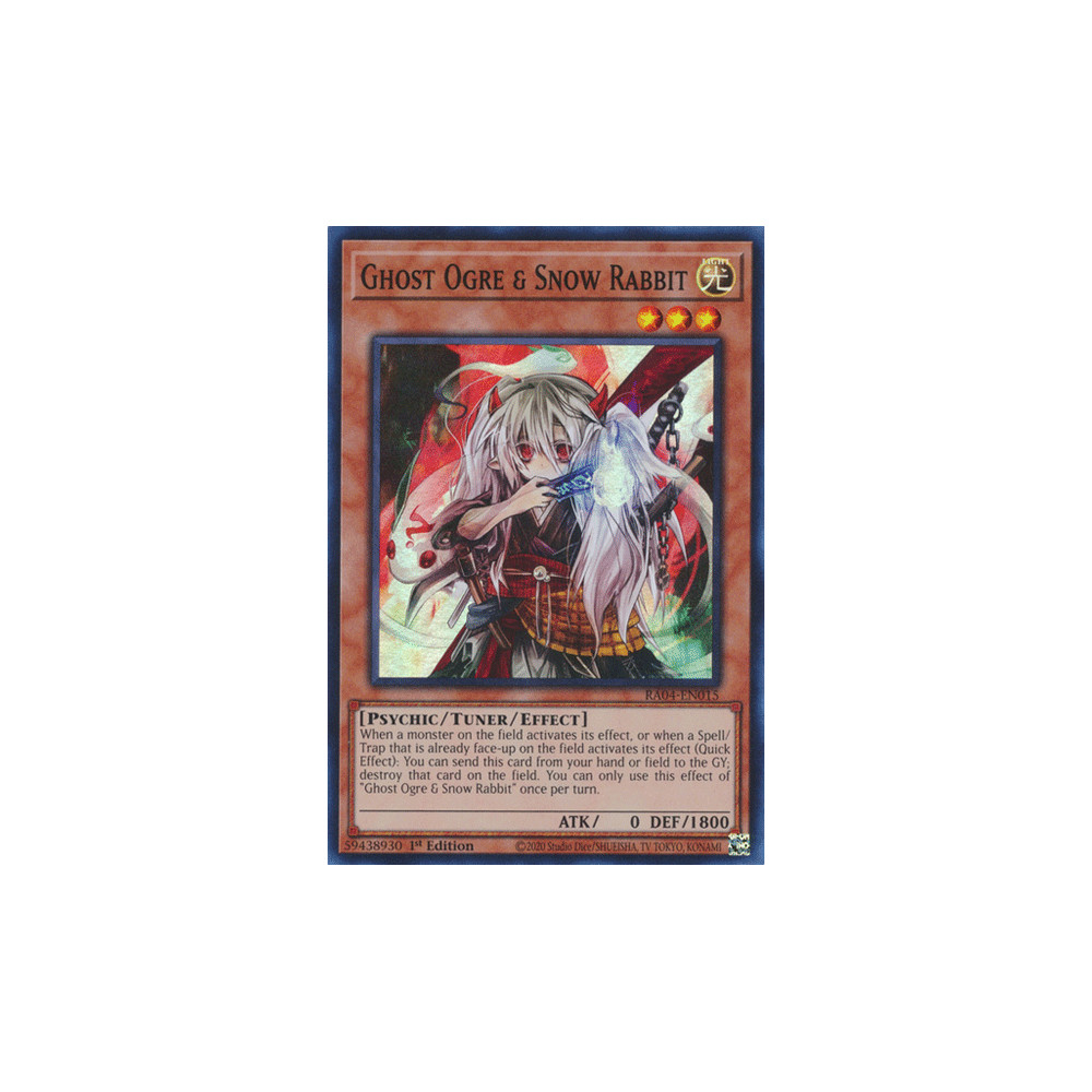 Ghost Ogre & Snow Rabbit - RA04-EN015 - Secret Rare